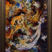 تابلوفرش دستبافت|تابلو فرش|اصفهان, شمس آباد|دیوار