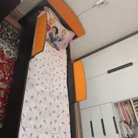 تخت خواب یک نفره بدون تشک