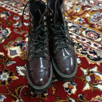 نیم بوت ورنی دخترانه