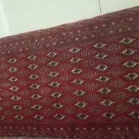 پشتی دستباف ترکمن طول ۱۴۰ سانت متر