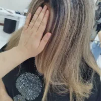 مدل برای رنگ مو