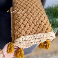 پتو بچگانه/نوزادی دستبافت با کاموای وارداتی ترک