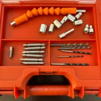 کیت کامل دریل شارژی ۱۲ ولت ۲۷ پارچه المکس|ماشین‌آلات صنعتی|شیراز, شهرک صنعتی شیراز|دیوار