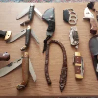 مقداری چاقو کهنه و جدیدی زیر قیمت بازار انگشتر|کلکسیون اشیاء عتیقه|اصفهان, رزمندگان|دیوار