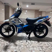 موتور tvs راکز خاص ترین رنگ|موتورسیکلت|اصفهان, شهریار|دیوار
