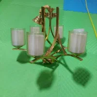 فروش لوستر طلایی|لوستر و چراغ آویز|تنکابن, |دیوار
