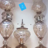 ست شعمدان و شکلات خوری و اباژور بدونه واسطه|لوستر و چراغ آویز|ورامین, ورامین|دیوار