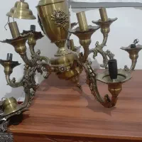 لوستر برنز|لوستر و چراغ آویز|سلماس, |دیوار