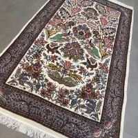 فرش دستباف (بساک)تک ۳/۵ متری شکارگاه