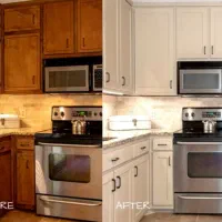 خدمات نصب برچسب کابینت و تزئینات آشپزخانه