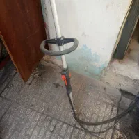 دسته ی گاز و فرمون چمن زن با تیغه و گیربکس سر سیم