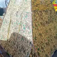 چادر مسافرتی فنری ۶ نفره  ضدآب برزنتی سالم درحدنو|کوهنوردی و کمپینگ|کرمانشاه, |دیوار