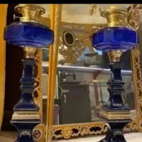 جفت شمعدان انتیک|صنایع دستی و سایر لوازم تزئینی|تهران, افسریه شمالی|دیوار