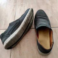 کفش چرم سرمه‌ای سایز 44|کیف، کفش، کمربند|زاهدان, |دیوار