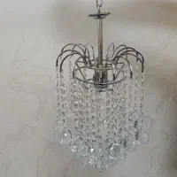 لوستر کریستالی سه ردیفی