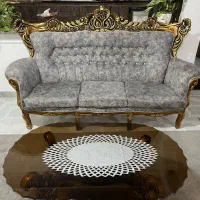 مبل۹ نفره سلطنتی همراه عسلی ۳۰ میلیون|مبلمان خانگی و میز عسلی|کیاشهر, |دیوار