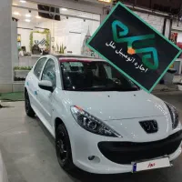 پژو ۲۰۷ پانا سقف شیشه / اجاره اتومبیل ملل