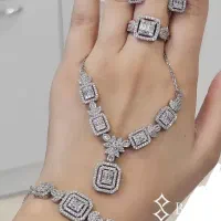 سرویس نقره درتنوع جدید کد 395 ساعت نقره حمیدی