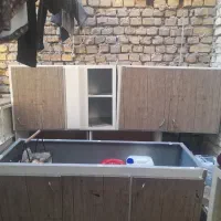 کمد  آشپزخانه|آب‌چکان و نظم‌دهنده ظروف|یزد, |دیوار