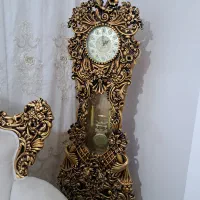 ساعت ایستاده ، چوب گردو