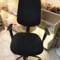 صندلی چرخ دار پارچه ای در حد نو