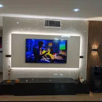 اجرای تی وی وال کابینت کمد ترموال ماربل دیوار پوش|خدمات پیشه و مهارت|کرمانشاه, |دیوار