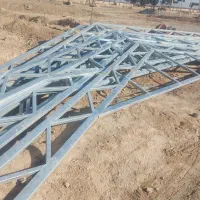 سازه خرپا سالن گلخانه سوله قوطی پروفیل