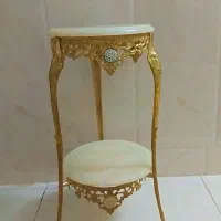 میز تلفن برنز