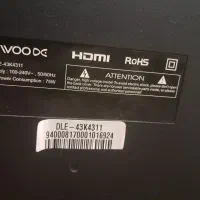 تلویزیون ال ای دی شکسته ۴۳ اینچ|تلویزیون و پروژکتور|تهران, قیام|دیوار