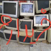 کیس و مانیتور crt قدیمی