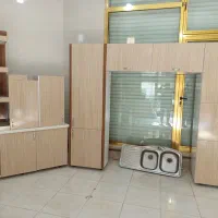 یک سرویس کابینت آشپزخانه ام دی اف براق|مصالح و تجهیزات ساختمان|تبریز, |دیوار