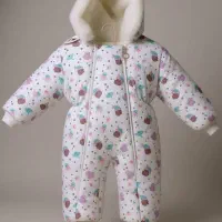 کاپشن سرهمی بادگیر نوزادی نو ( دو نمونه )