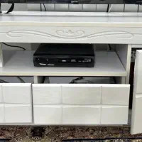 میز تلویزیون و میز جلو مبلی به همراه ۴ میز عسلی|مبلمان خانگی و میز عسلی|بابل, |دیوار
