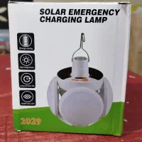 لامپ خورشیدی شارژی پنج پر سایز بزرگ