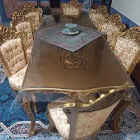 میز و صندلی ۱۰ نفره سلطنتی
