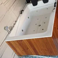 وان جکوزی دونفره پنل چوب