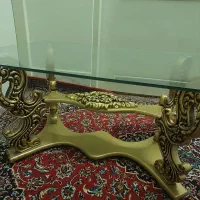 دو عسلی و یک میز بزرگ طلایی|مبلمان خانگی و میز عسلی|تهران, قیام|دیوار
