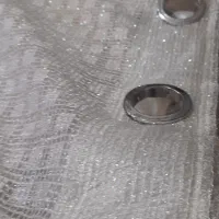 پرده شاین سفید ۶ و نیم متر