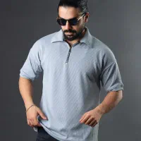 تیشرت مردانه یقه دار نیم زیپ|لباس|کرج, شهرک بنفشه|دیوار