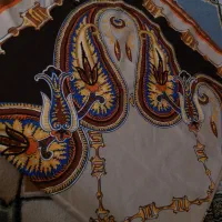 شال نخی خوش رنگ و دلبری