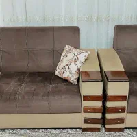 مبل ۷ نفره، میز جلو مبلی، کاناپه سه نفره|مبلمان خانگی و میز عسلی|پردیس, فاز ۸|دیوار