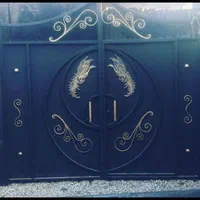 درب آهنی طرح طاووس،کد005