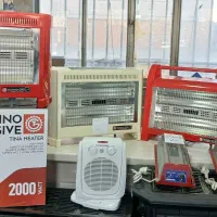 بخاری برقی 4 و6 شعله فن دار