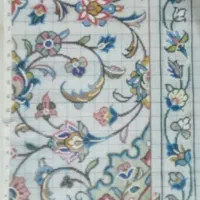 فروش قالیچه بسیار تمیز دست بافت همراه نخ کامل|فرش|قرچک, زیبا شهر|دیوار