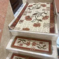 پرده پذیرایی و فرش راه پله|پرده، رانر، رومیزی|نسیمشهر, |دیوار