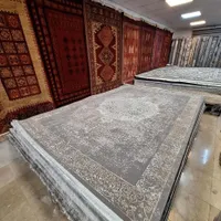 فرش پتینه ۹ متری بژ خاکستری نگارین ورساچ|فرش|مشهد, امیر|دیوار