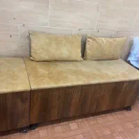 پاف نشیمن باکسدار|مبلمان خانگی و میز عسلی|کرج, حیدرآباد|دیوار