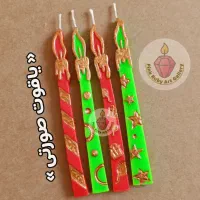 شمع روح شمع قلمی یلدا و تندیس یلدایی|صنایع دستی و سایر لوازم تزئینی|قم, پردیسان|دیوار