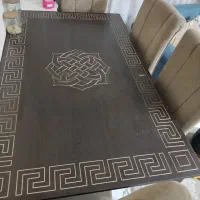 میز ناهار خوری چهار نفره|میز و صندلی غذاخوری|رشت, کوی مهر|دیوار