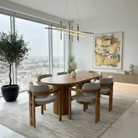 میز و صندلی لیانا ثنایی سنتر (قساطی)